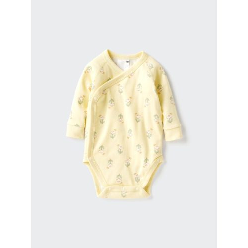 Baby Long Sleeve Bodysuit | Printed | Open Front – Women's Clothing & Accessories | UNIQLO US