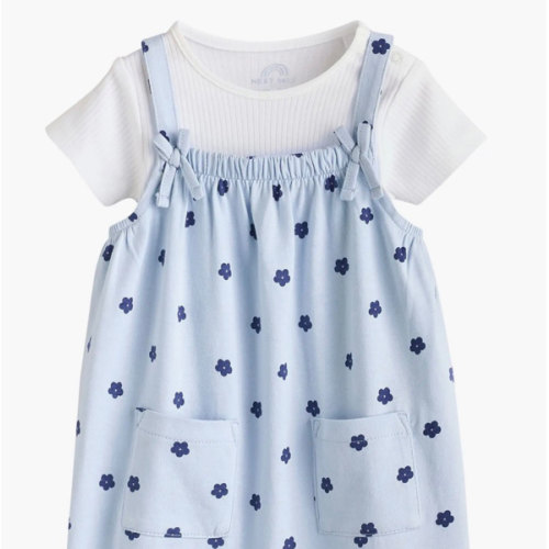 Flower Romper Bodysuit, 6-9M