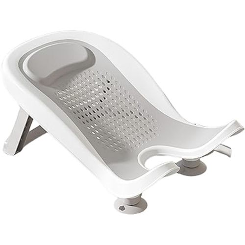 2025 New Baby Bathtub for Sink Baby Bath, Newborn Butt Washing Tool, Bathtub Seat for Baby Accessories, Hip Washing Tool with Foldable Stand for Counter Sink and Bathtub Infant Bath Rack
