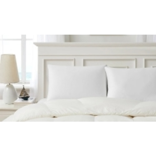 25/75 Down & Feather Medium or Firm Hotel Pillow for Back & Side Sleepers – Assembled in the USA by DOWNLITE® (Hypoallergenic)