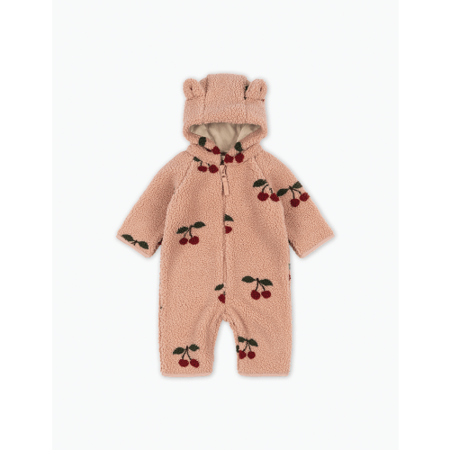 Jody Teddy Onesie in Ma Grande Cerise Blush