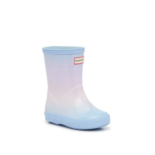 HUNTER First GNT Glitter Rain Boot - Kids' - Free Shipping | DSW