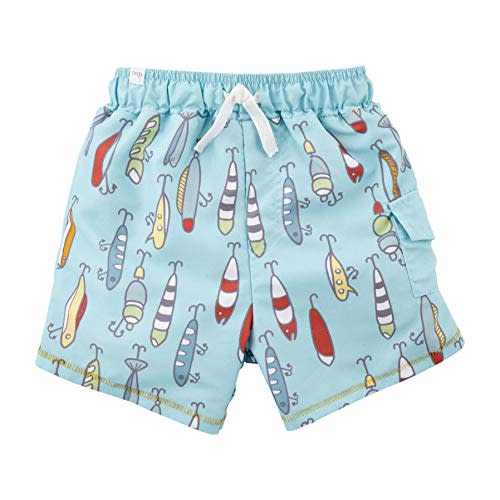 Mud Pie Boys' Fishing Lure Swim Trunks