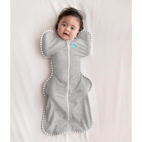 Love To Dream Swaddle Up, Baby Sleep Sack | 1.0 TOG, 5-8.5 lbs, Grey