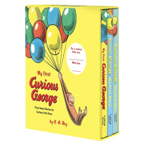 My First Curious George 3-Book Box Set: My First Curious George, Curious George: My First Bike, Curious George: My First Kite