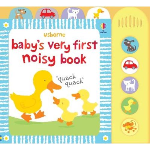 Baby's Very First Noisy Book - (Baby's Very First Books) by Fiona Watt (Board Book)