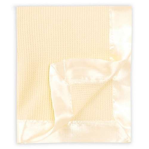 Starting Out Baby Satin-Trim Blanket