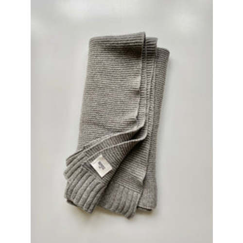 Repose AMS 100% Lambswool Knitted Blanket 100 x 85 cm – Les Petits Champignons