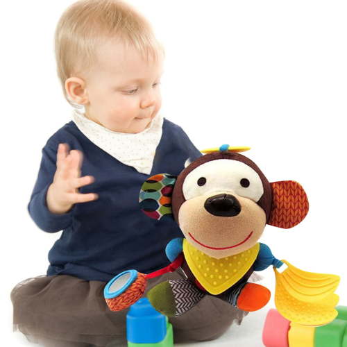 EcoNest Cute Washable Cartoon Animal Stuffed Toys For Kids Adorable Baby Dolls