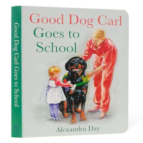 Good Dog Carl Goes to School Board Book (Good Dog Carl Collection)