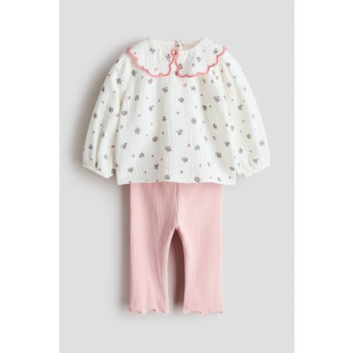 2-PIECE BLOUSE AND LEGGINGS SET