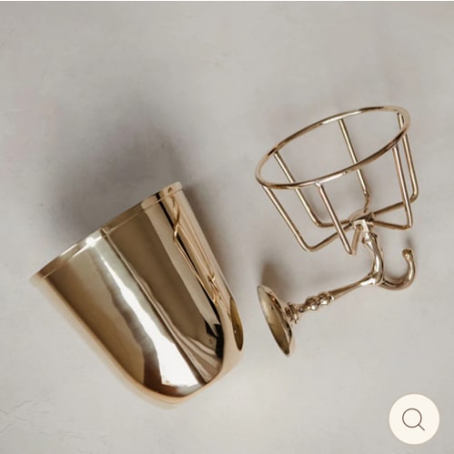 Roan Iris Opal Wall Vessel