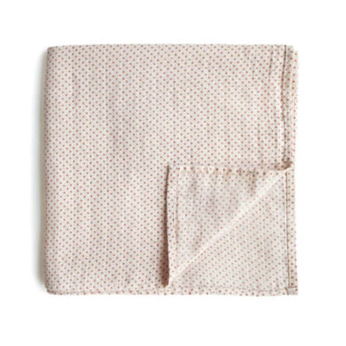 Organic Cotton Mushie Baby Muslin Swaddle Blanket