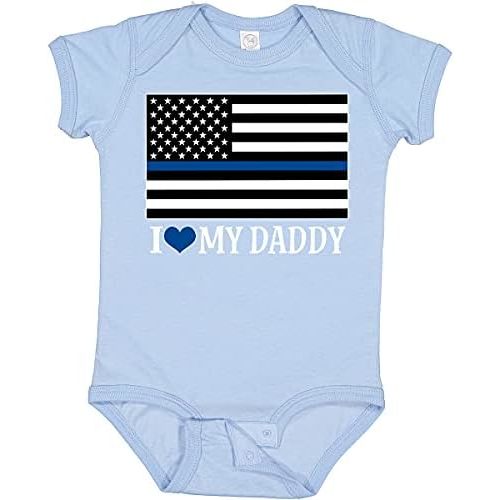 inktastic Police Officer Daddy Law Enforcement Baby Bodysuit