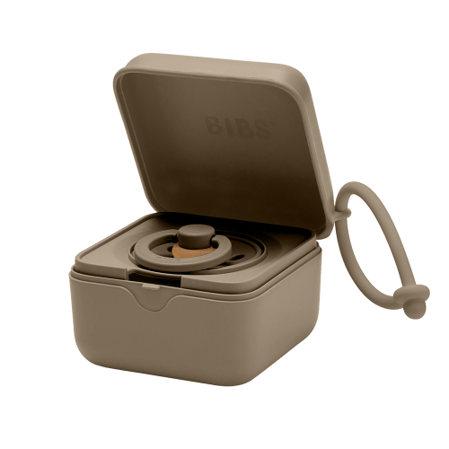 BIBS Pacifier Box Dark Oak | bibsworld.com – Bibsworld store US