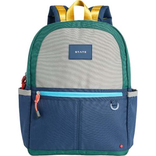 Kane Backpack, Green/Navy - STATE | Maisonette