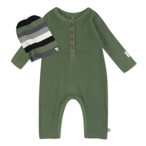 Organic Cotton Jumpsuit Coverall Romper Set | Honest Baby Clothing