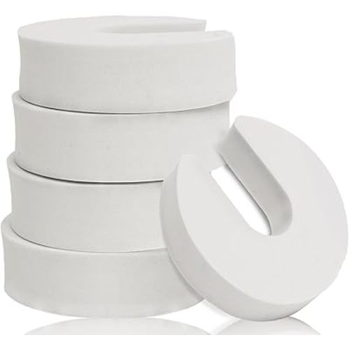 [8 Pack] BYETOO Door Finger Pinch Guards,Baby Proof Door Slam Stopper,Protect Child Fingers with Soft Foam Guard,Prevent Finger Pinch Injuries,Slamming Door,Child or Pet from Getting Locked in Room