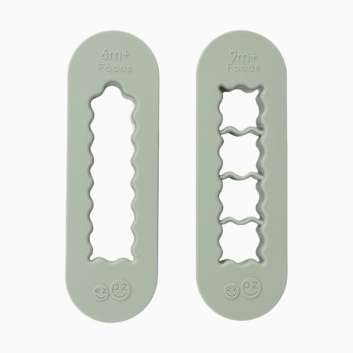 ezpz Baby-Led Weaning Food Cutters - Sage