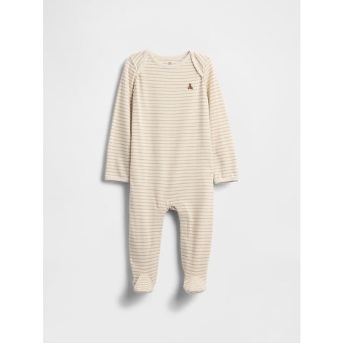 Baby First Favorites Organic Cotton Brannan Bear One-Piece | Gap