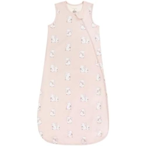 Merino Wool & Cotton Sleep Sack 2-Way Zipper Adjustable Universal Size Sleeping Bag for Baby Year-round Use
