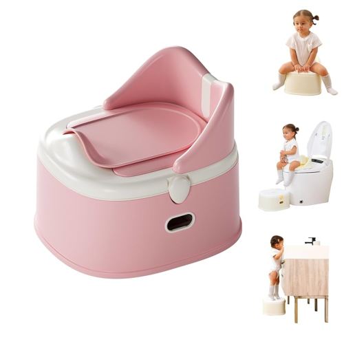 3 in 1 Toddler Potty Training Toilet Seat Potty Seats with Steps Ladder foldable Potty Train Chair Adapter for Toddlers Kids Boys Girls Child Baby Must Haves Step Stool Essentials Portable Stairs