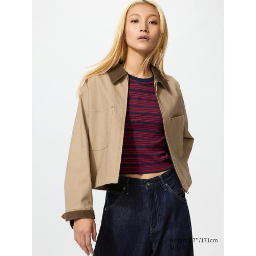 Women's Zip-Up Short Jacket | UNIQLO US