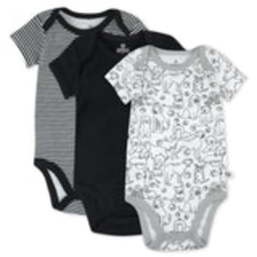 3-Pack Organic Cotton Short Sleeve Bodysuits | Honest Baby Clothing