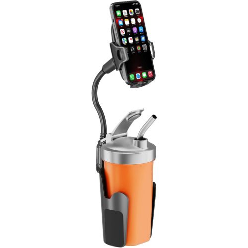 Cup Holder Phone Holder for Car 360° Adjustable, Car Phone Mount