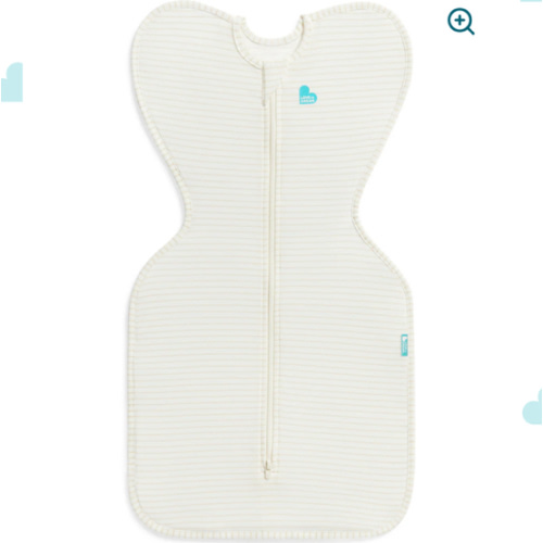 Swaddle Up™ 0.2 TOG Cotton Tan Breton Stripe