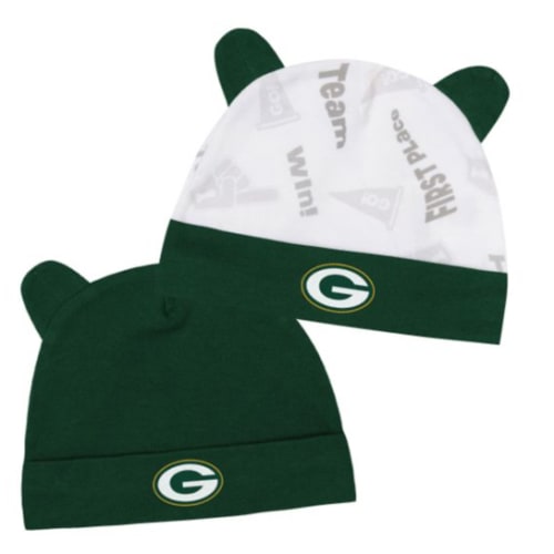 Green Bay Packers Infant Baby Bear 2-Piece Knit Hat Set at the Packers Pro Shop