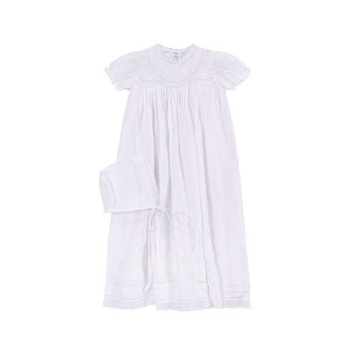 Girls Lacy Yoke Special Occasion Set