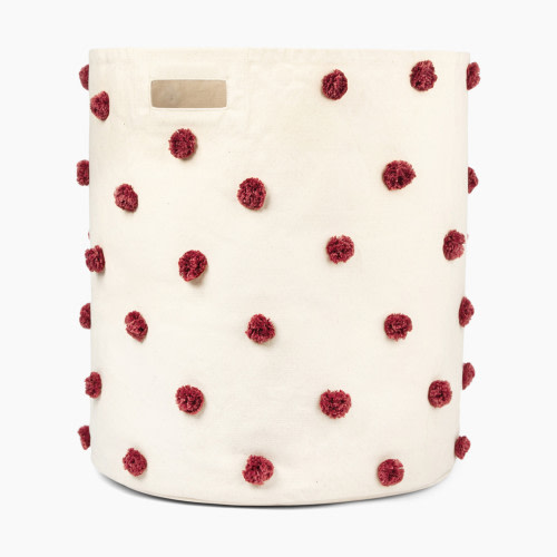 Pehr Storage Hamper - Clay Pom Pom