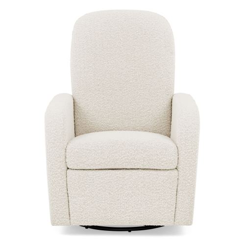 Delta Children Teddy Nursery Swivel Glider, Ivory