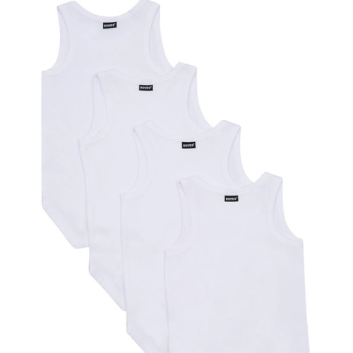 Bonds Everyday Singletsuit 4 Pack | Baby Baby Bodysuit | BWCMA