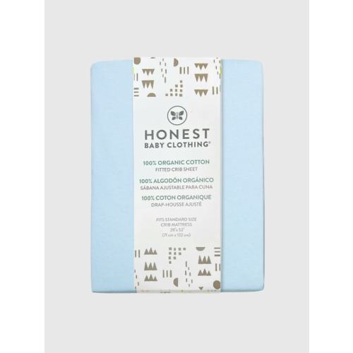 Honest Baby Clothing Organic Cotton Fitted Crib Sheet