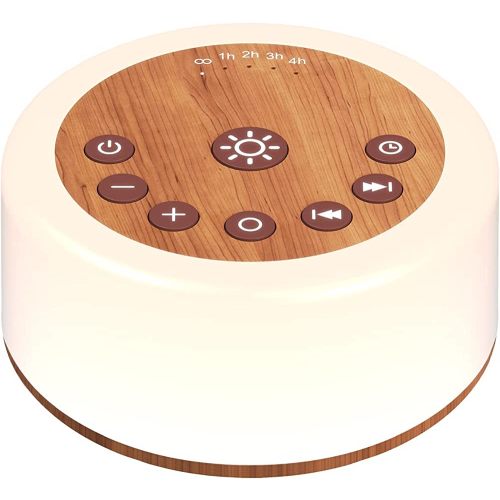 ColourNoise Sound Machine White Noise Machine 12 Colors Night Lights Brown Noise Machine with 30 Soothing Sounds Sleep Sound Machine with 5 Timers Portable for Home Travel and Office