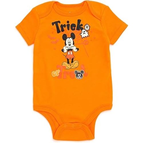 Disney Mickey Mouse Minnie Holiday Baby Girls Boys Bodysuit Newborn to Infant Sizes (Newborn - 24 Months)