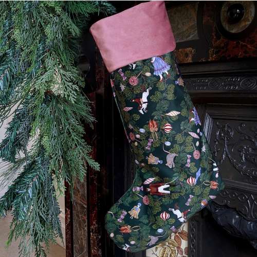 Nutcracker Christmas Stocking,Babys First Christmas,Personalised Christmas Decoration,Personalised Gift, Christmas Stocking for a girl, UK