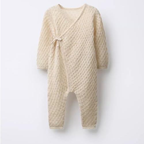 ZARA long wool knit blend bodysuit