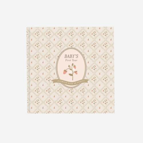 Cottage Garden Baby Memory Book