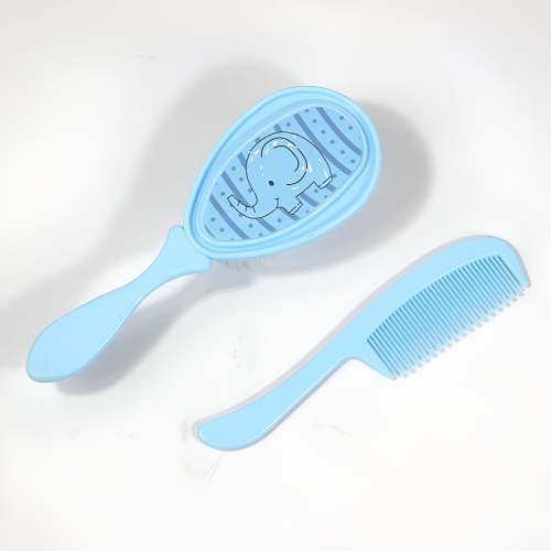 ACDANC 2Pcs Baby Bath Brush and Hair Comb Set Soft Hair Scalps Head Massager for Newborn Toddlers