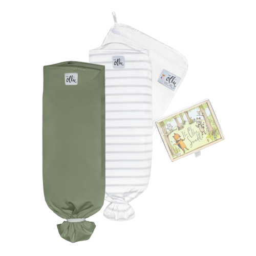 The Ollie® Swaddle Bundle - Olive & Steele