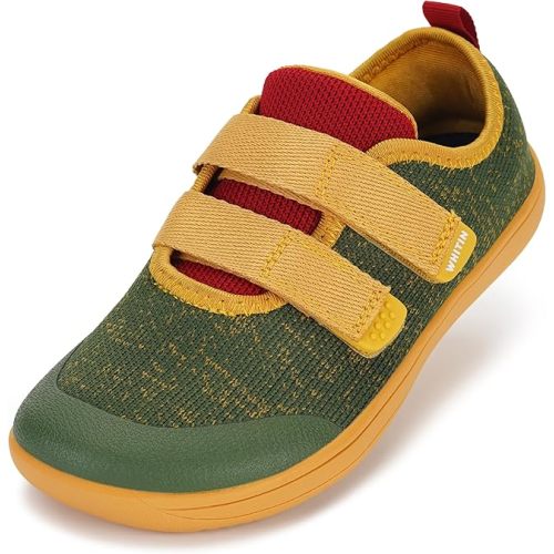 WHITIN Toddler/Little Kid Wide Barefoot Shoes | Minimalist Sneakers for Boys/Girls | Zero-Drop Healthy Sole | Natural to Grow