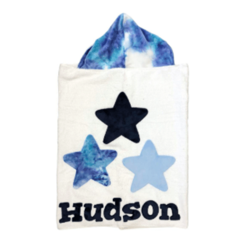 Personalized Applique Hooded Towel