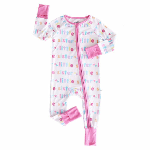 Little Sister Convertible Zip Romper