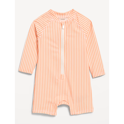 Printed Swim Rashguard Bodysuit for Baby