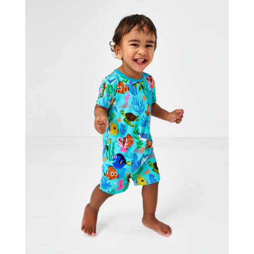 Pixar Nemo's Reef Pocket Shorty Romper – Little Sleepies