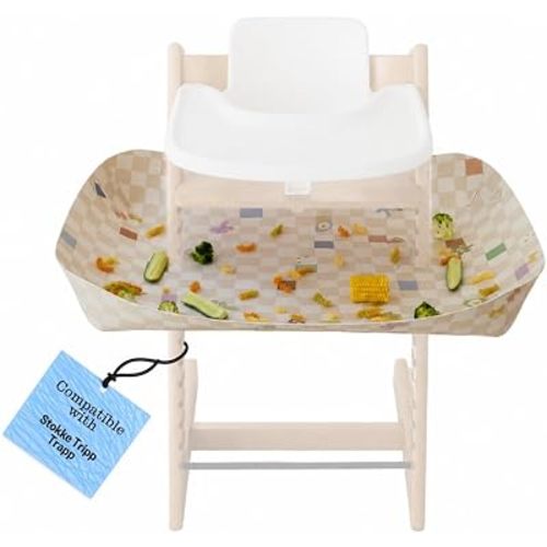 CATCHY - High Chair Food Catcher - Compatible with Stokke Tripp Trapp