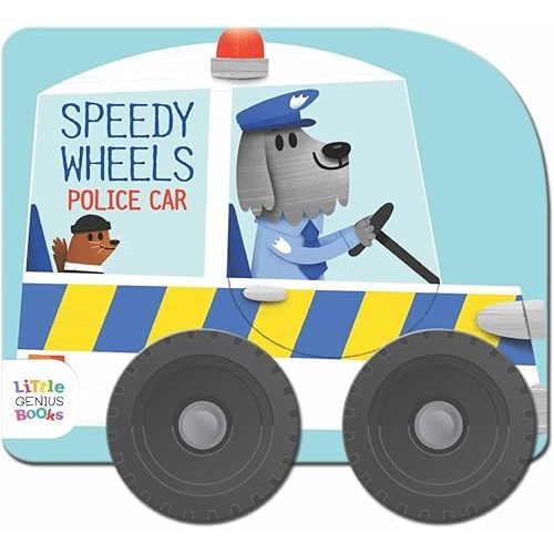 Speedy Wheels - Police Car Board book